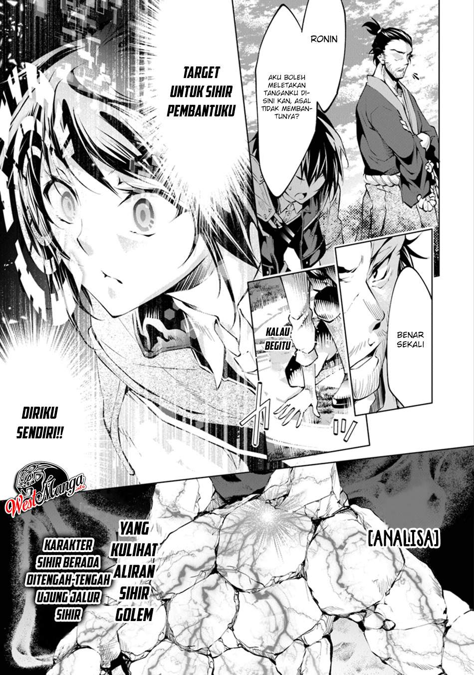 Kamigami ni Sodaterare Shimo no, Saikyou to Naru Chapter 05.2 Bahasa Indonesia